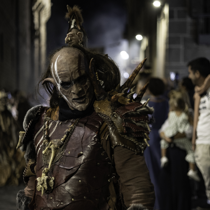  Orc ready for battle. Parade at the Medieval Market and Fair in Ávila. Image selected for the 2026 exhibition. Taken in September 2025. 
