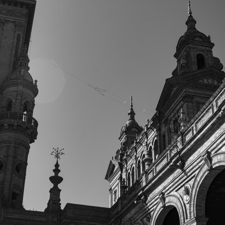 Plaza España, at Sevilla