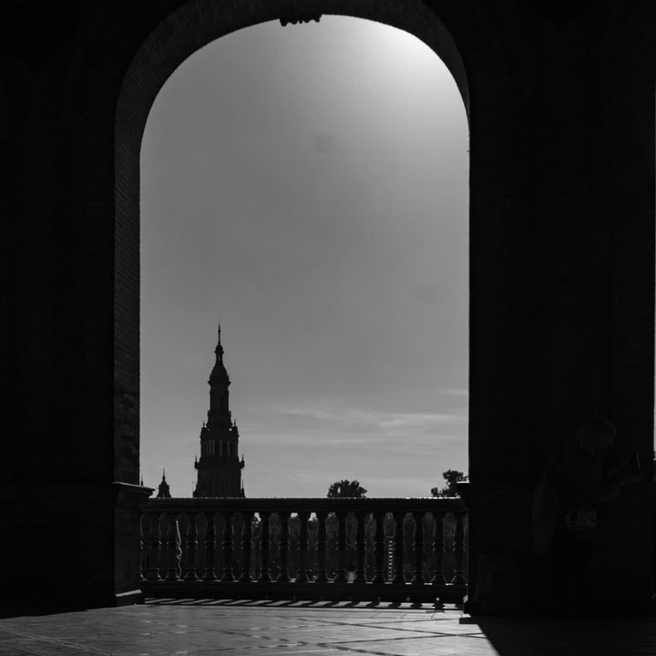 Plaza España, at Sevilla