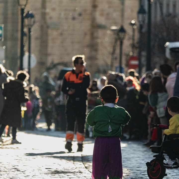 Carnival Parade at Avila, Spain