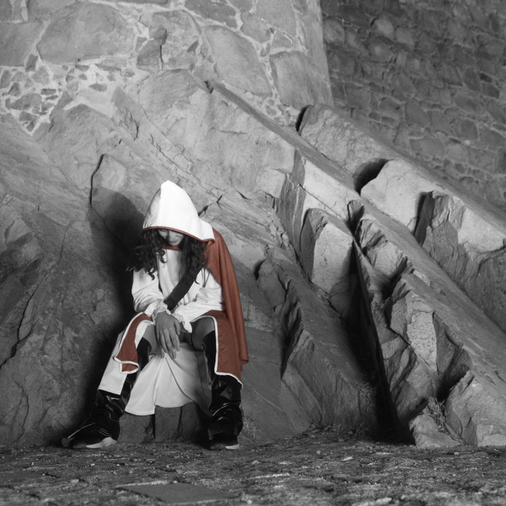 Assassin in Stylised Costume at Medieval Fair in Ávila, Spain (2022)