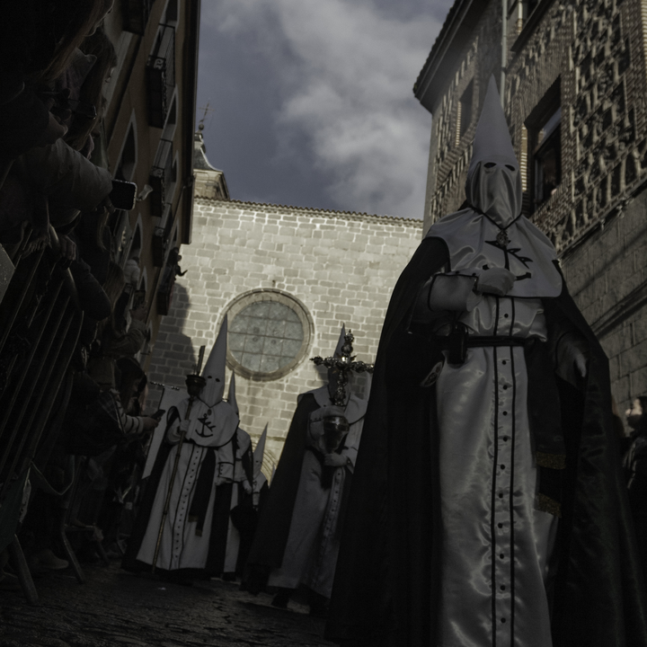 Procession of Hope, on Easter Monday. Avila, Spain, 2025. 