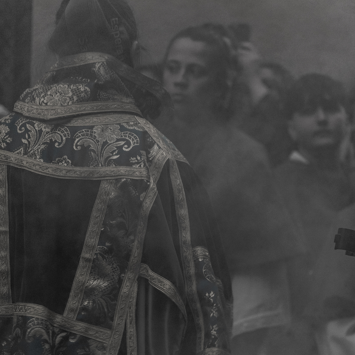 Procession of Hope, on Easter Monday. Avila, Spain, 2025. 