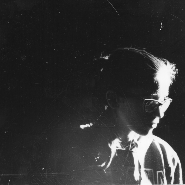 Low key portrait girl 