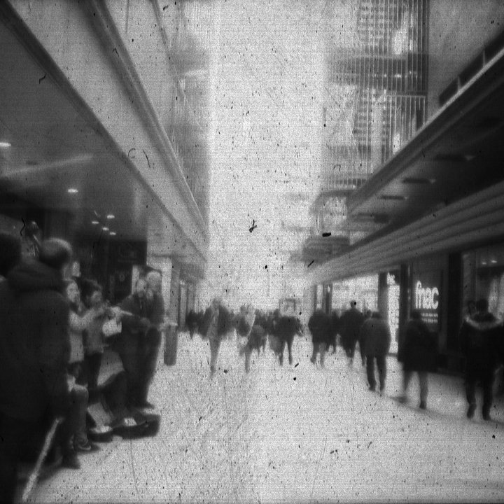 Street show at near Callado Square, Madrid 